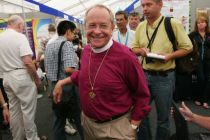 The US Episcopal Church's first openly gay bishop, Gene Robinson.  