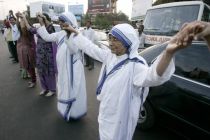 Missionaries of Charity Superior General Sister Nirmala, in ...