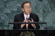 UN Secretary General Ban Ki-Moon convened the summit in New York to ...