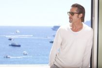 Brad Pitt was in Cannes promoting new film The Tree of Life