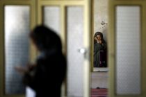 This Monday, May 16, 2011 photo shows women at a center of the Afghan ...