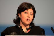 Baroness Warsi is on a two-day visit to the Vatican