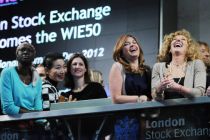 50 high profile business women including Alek Wek (left), Karen Brady ...