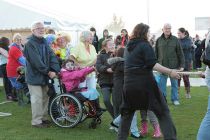 Tug of war at the Stoke Mandeville Paralympic Opening Night Festival ...