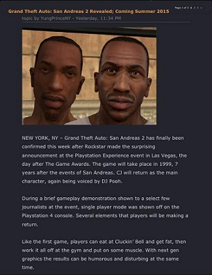 The Truth  GTA San Andreas Characters, Bio & Voice Actor