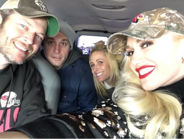Gwen Stefani and Blake Shelton enjoy weekend with her sons