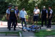 police-officers-detain-a-man-after-an-attack-in-the-centre-of-almaty-kazakhstan-yesterday