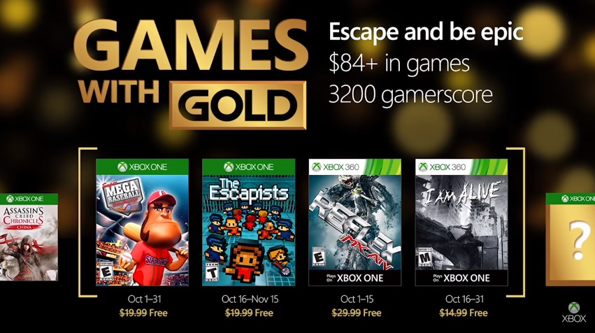 Xbox free game of best sale the month