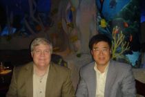 (left to right) Dr James Michael Stevens and Jang W. Choi.