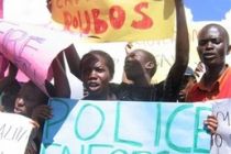 Anti gay protesters hold a rally in Uganda's capital Kampala, ...