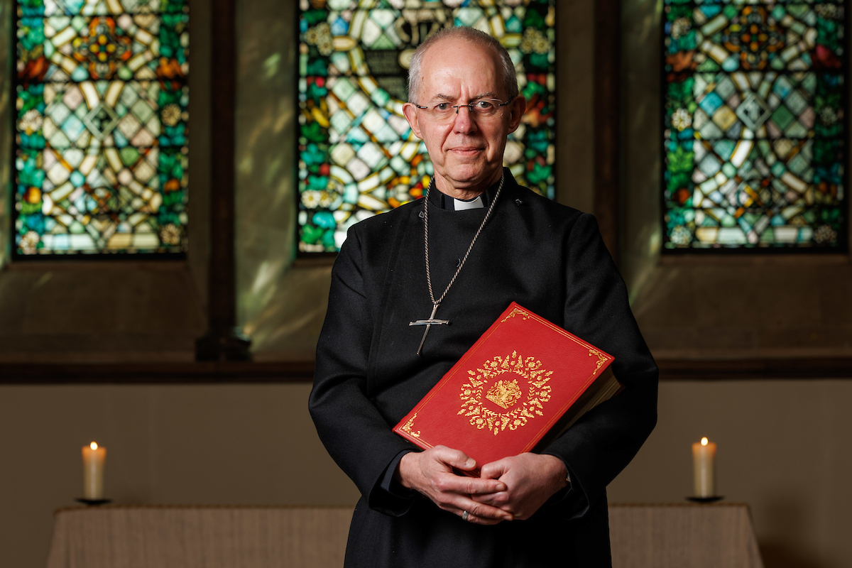 of Canterbury receives specially commissioned Coronation Bible