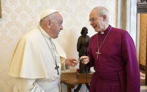 pope-archbishop-of-canterbury-vatican-30th-september-2023