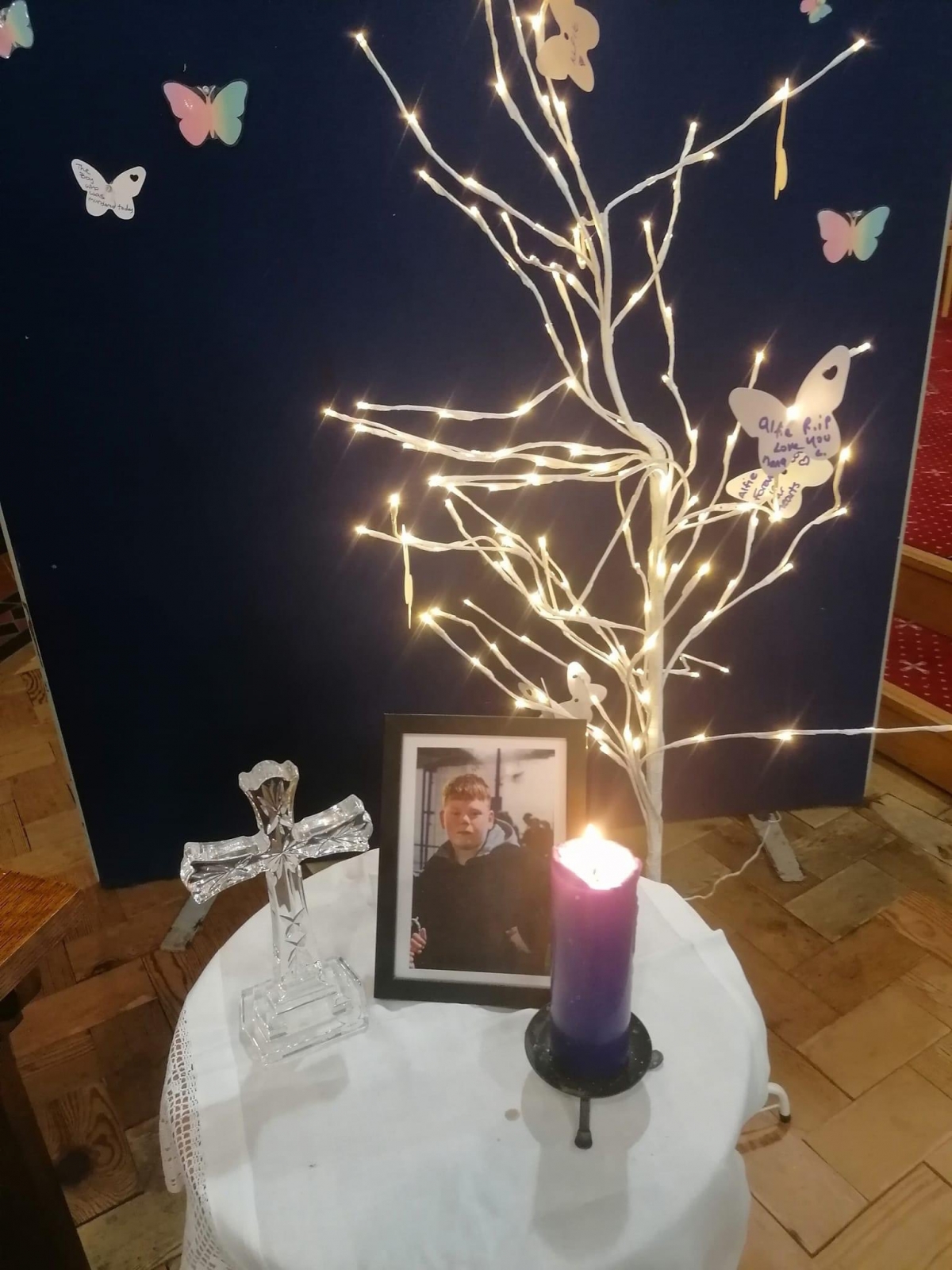 Church helps grieving group after Alfie Lewis stabbing tragedy