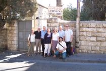 British Baptists visit the Jerusalem Baptist Church.  Taken by the ...