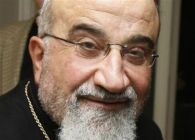 Archbishop Paulos Faraj Rahho attends a press conference in Rome, ...