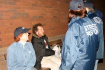 Street Pastors out in Enfield. 